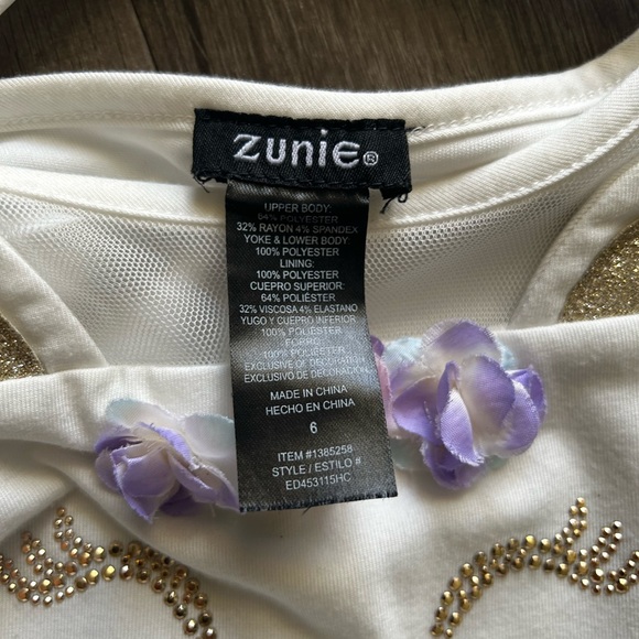 Zunie Girls Glittery Cat Tutu dress - Picture 4 of 6